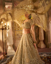 Lehenga - Golden J965